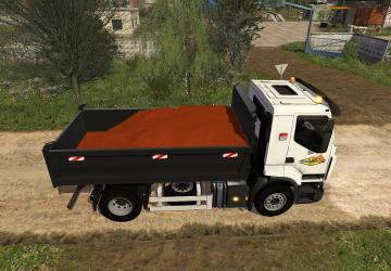 Renault D18 Benne version 1.0 for Farming Simulator 2017 (v1.5.3.1)