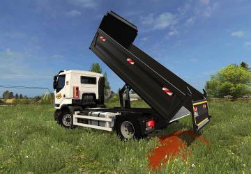 Renault D18 Benne version 1.0 for Farming Simulator 2017 (v1.5.3.1)