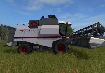 Rostselmash Vector 410 version 1.2 for Farming Simulator 2017 (v1.5.x)