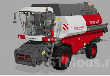 Rostselmash Vector 410 Wheeled / Vector 450 Tracked Plus v1.1 for Farming Simulator 2017 (v1.5)