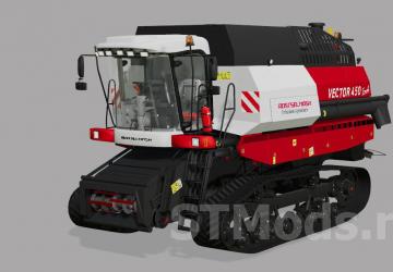 Rostselmash Vector 410 Wheeled / Vector 450 Tracked Plus v1.1 for Farming Simulator 2017 (v1.5)