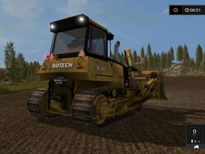 Rotech 830 Bulldozer version 1.0 for Farming Simulator 2017 (v1.3)