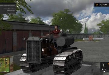 S-60 Stalinetz version 1.0 for Farming Simulator 2017 (v1.5.1.0)