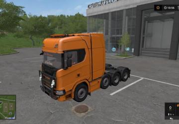 SCANIA S730 version 0.1 for Farming Simulator 2017 (v1.5.3.1)