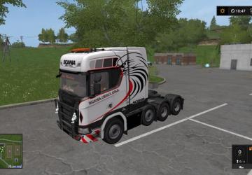 SCANIA S730 version 0.1 for Farming Simulator 2017 (v1.5.3.1)