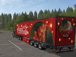 Lizard Coca Cola Truck version 31.12.16 for Farming Simulator 2017 (v1.3.1)