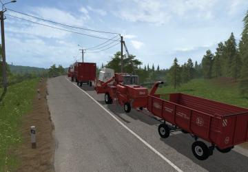 SK-5 Niva Pack version 0.2.0.0 for Farming Simulator 2017 (v1.4.x)
