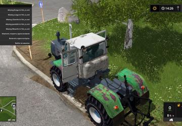 T-150K KhTZ Colored version 1.0 for Farming Simulator 2017 (v1.5.3.1)