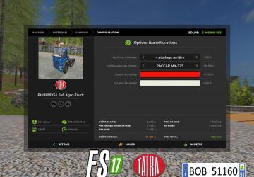 Tatra51 By BOB51160 version 13.07.20 for Farming Simulator 2017 (v1.5.3.1)