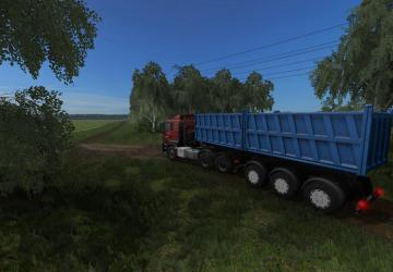Tonar Semi-Trailer version 1.0 for Farming Simulator 2017 (v1.5.3.0)