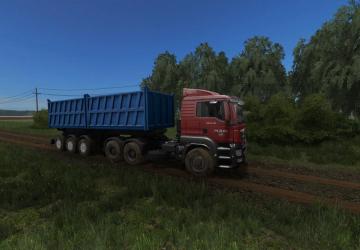 Tonar Semi-Trailer version 1.0 for Farming Simulator 2017 (v1.5.3.0)