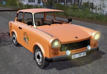 Trabant 601 version 3.0.0.0 for Farming Simulator 2017 (v1.5.3.1)