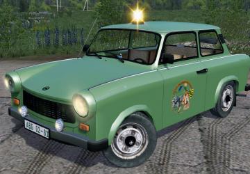 Trabant 601 version 3.0.0.0 for Farming Simulator 2017 (v1.5.3.1)