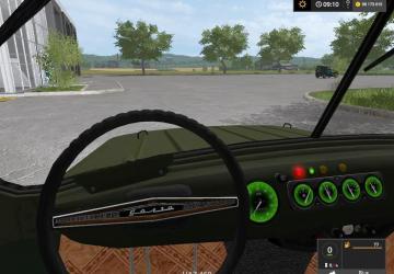 UAZ 469 version 1.1 for Farming Simulator 2017 (v1.5.3.1)