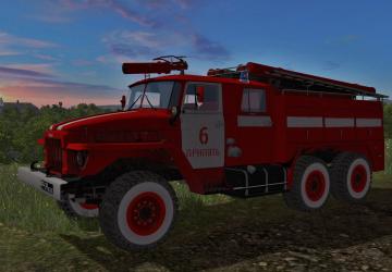 Ural-375 AC-40 C1 version 1.4 for Farming Simulator 2017 (v1.5x)