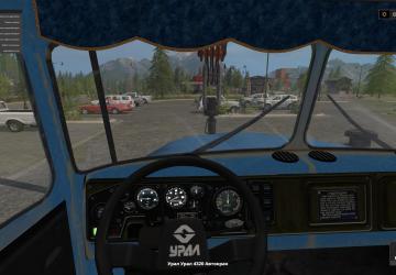 Ural 4320 Mobile Crane version 1.1 for Farming Simulator 2017 (v1.5.3.1)