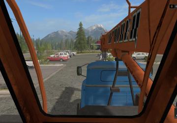 Ural 4320 Mobile Crane version 1.1 for Farming Simulator 2017 (v1.5.3.1)