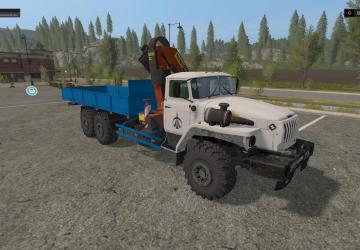Ural 4320 PALFINGER version 1.0 for Farming Simulator 2017 (v1.5.3.1)