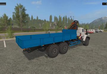Ural 4320 PALFINGER version 1.0 for Farming Simulator 2017 (v1.5.3.1)
