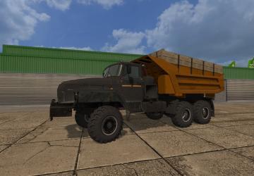 URAL 4320 Dump Truck version 1.0 for Farming Simulator 2017 (v1.5.3)