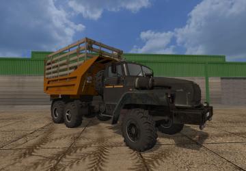 URAL 4320 Dump Truck version 1.0 for Farming Simulator 2017 (v1.5.3)