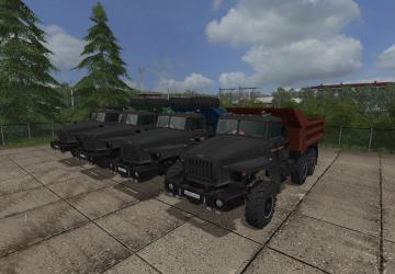 URAL 4320 Dump Truck version 1.0 for Farming Simulator 2017 (v1.5.3)