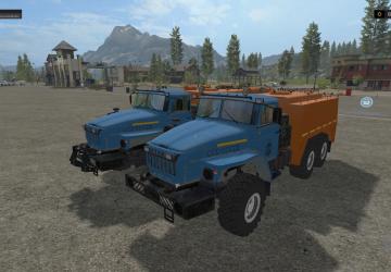 Ural 4320 Snowplow version 1.0 for Farming Simulator 2017 (v1.5.3.1)