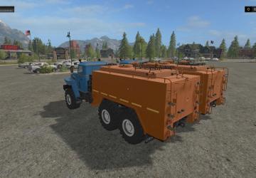 Ural 4320 Snowplow version 1.0 for Farming Simulator 2017 (v1.5.3.1)