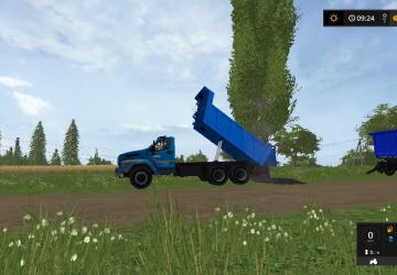Ural NEXT 6x4 Dump Truck version 1.0 for Farming Simulator 2017 (v1.5.3.1)