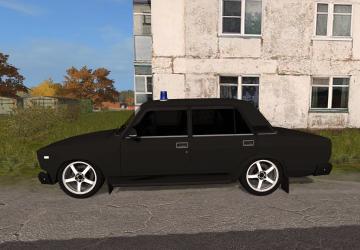 VAZ-2107 version 1.1 for Farming Simulator 2017 (v1.5.x)