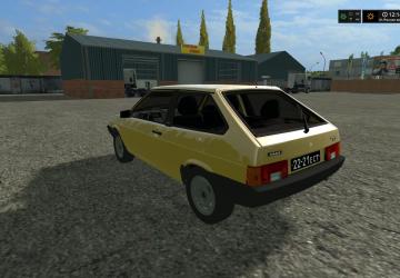VAZ 2108 Short-Wing 1989 version 1.0 for Farming Simulator 2017 (v1.5.3.1)
