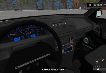 VAZ 2199 version 2.0 for Farming Simulator 2017 (v1.5.3.1)