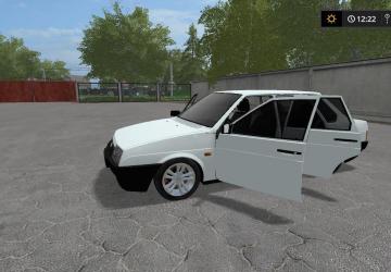 VAZ 2199 version 2.0 for Farming Simulator 2017 (v1.5.3.1)