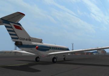 Yak-40 version 1.0 for Farming Simulator 2017 (v1.5x)