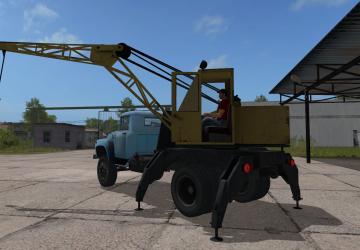 ZiL-130 Mobile Crane version 1.1 for Farming Simulator 2017