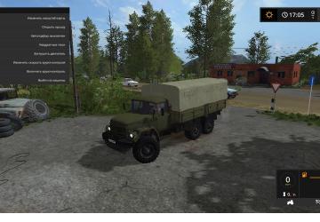 ZIL 131 Timber Truck Flatbed Auto Loading for Farming Simulator 2017