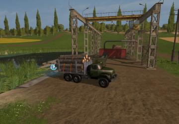 ZiL 131 Logging Truck version 2.0 for Farming Simulator 2017 (vv1.5.x)
