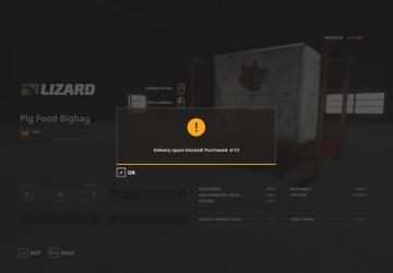 Bulk Buy version 1.0.4.0 for Farming Simulator 2019