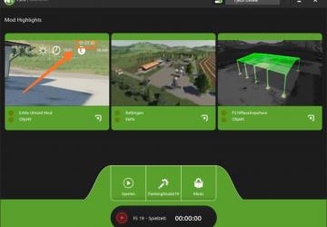 Farming Launcher 19 version 06.11.19 for Farming Simulator 2019 (v1.5.х)