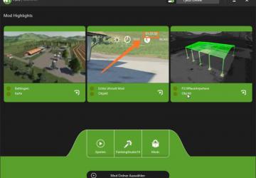Farming Launcher 19 version 06.11.19 for Farming Simulator 2019 (v1.5.х)