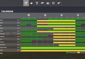 Seasons GEO: Alabama version 1.0 for Farming Simulator 2019 (v1.5.1.0)