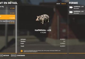 Animal Species Script version 1.1 for Farming Simulator 2019 (v1.2.0.1)