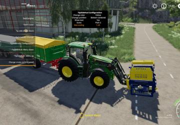 Tip Side HUD version 1.0.0.4 for Farming Simulator 2019