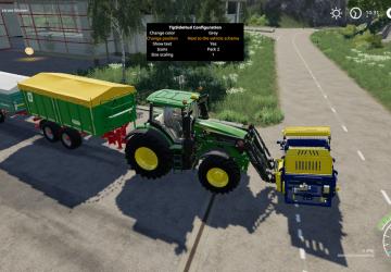 Tip Side HUD version 1.0.0.4 for Farming Simulator 2019