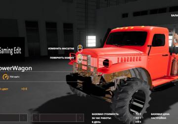 1940s Power Wagon version 1.0.0.0 for Farming Simulator 2019 (v1.4)