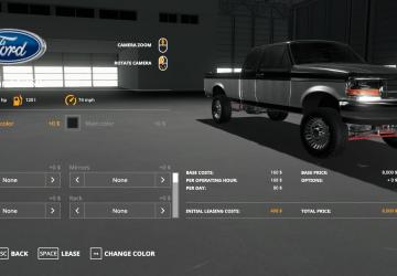 1993 Ford F-350 version 1.0.0.0 for Farming Simulator 2019 (v1.4х)