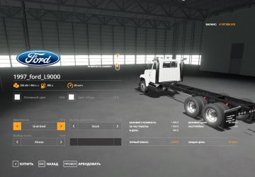 1997 Ford L9000 AR Truck Pack version 1.0 for Farming Simulator 2019 (v1.6.0.0)