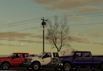 2011 Ford F350 Crew Cab version 2.0 for Farming Simulator 2019 (v1.5.х)