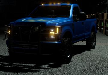 2019 Ford Super Duty Single Cab version 1.2.2.0 for Farming Simulator 2019 (v1.6.0.0)