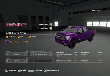 2022 GMC Sierra AT4x version 1.0.0.0 for Farming Simulator 2019